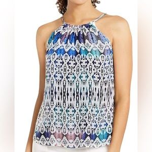 NWT Ramy Brook printed sleeveless top